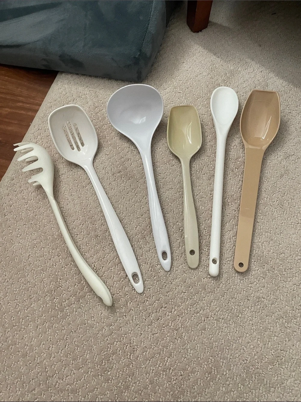 🌹FREE w/purchase 6 kitchen cooking utensils ladle spoons slotted pasta etc